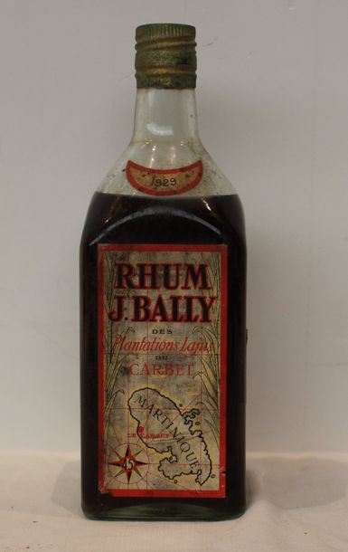 null 1 bout RHUM BALLY 1929 (5,5 cm)