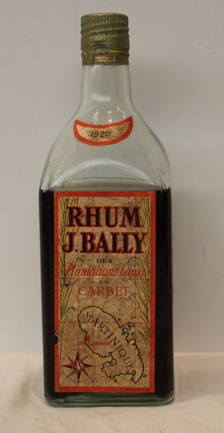 null 1 bout RHUM BALLY 1929 (8 cm)