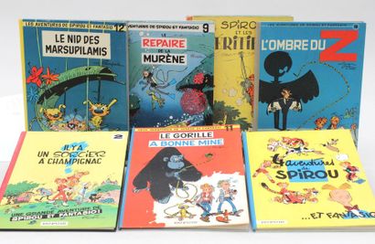 null Franquin
Les aventures de Spirou et Fantasio
7 volumes 