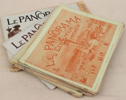 null REVUE LE PANORAMA

Sur l'Exposition Universelle 1900, ensemble de trentes fascicules...