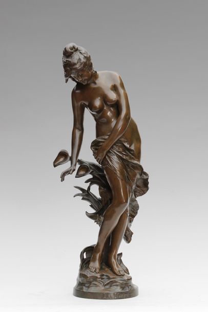 Auguste MOREAU Auguste MOREAU (1834-1917)
La Source
Epreuve en bronze, fonte ancienne...