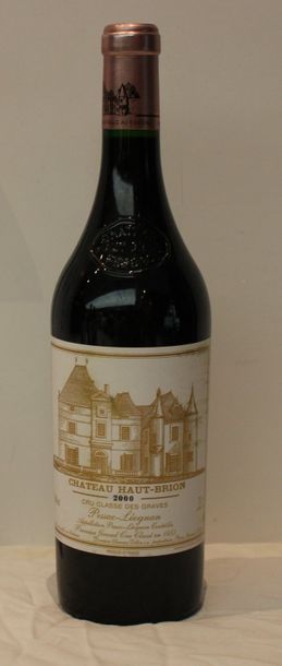 null 1 bout CHT HAUT BRION 2000 (étiq lég délavée)