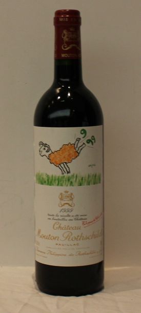null 1 bout CHT MOUTON ROTHSCHILD 1999