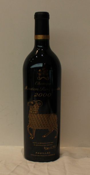 1 bout CHT MOUTON ROTHSCHILD 2000