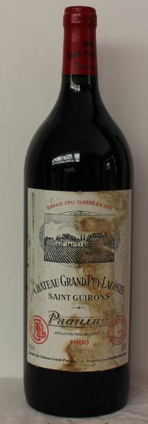 1 mag CHT GRAND PUY LACOSTE 1990 (étiq t...