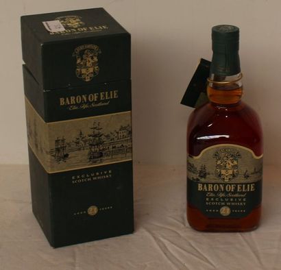 1 bout WHISKY BARON OF ELIE 21 ANS D'AGE