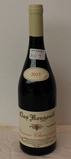 null 1 bout SAUMUR CHAMIGNY CLOS ROUGEARD LE BOURG 2013