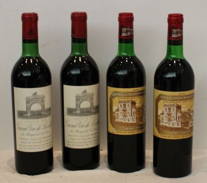 4 bout 2 CHT DUCRU BEAUCAILLOU 1976, 2 CHT...