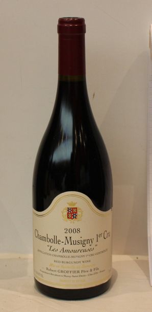 null 1 bout CHAMBOLLE MUSIGNY LES AMOUREISES ROBERT GROFFIER 2008