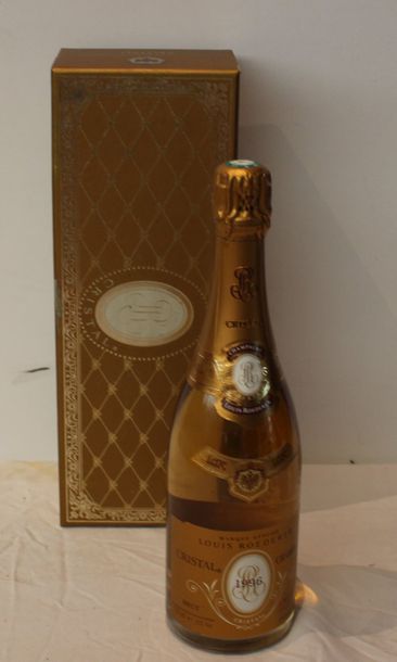 null 1 bout CHAMPAGNE CRISTAL ROEDERER SOUS COFFRET 1997