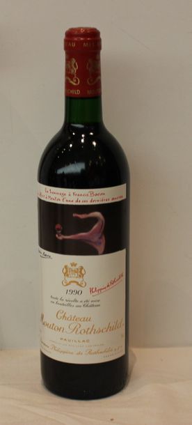 null 1 bout CHT MOUTON ROTHSCHILD 1990 (BG)