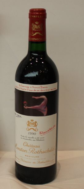 1 bout CHT MOUTON ROTHSCHILD 1990