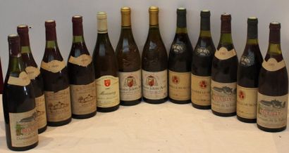 null 12 bout 3 BROUILLY, 3 CHAMBOLLE MUSIGNY 1982, 3 MERCUREY 1980, 1/1997, 2 CDP...