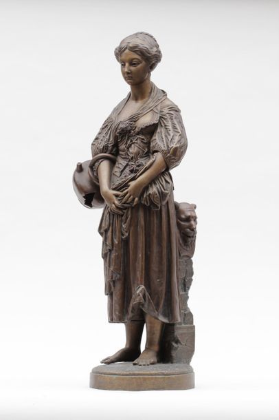 null P. BAUR (XIXe-XXe siècle)

Jeune femme debout tenant une cruche

Epreuve en...