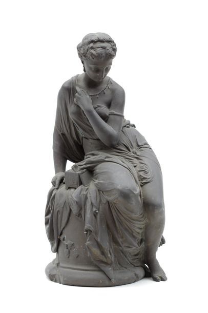 null ECOLE FRANCAISE

Jeune femme vétue à l' Antique, assise sur une colonne

Epreuve...