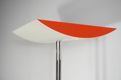 Lampadaire Design année 1980. H 185cm pied...