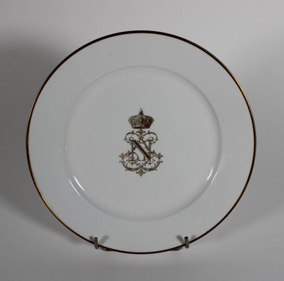 null Manufacture de Sèvres - Service of Emperor Napoleon III
White porcelain dinner...