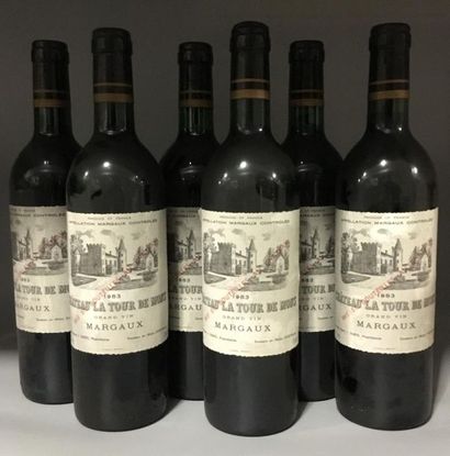 5) Vins rouges de Bordeaux :
