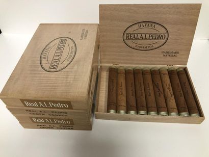 5 boxes of 10 REAL A.L. PEDRO cigars (packed...