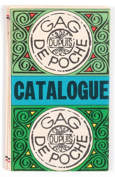 Dupuis : Catalogue " Gag de poche " de 1964 (Ed. Dupuis). En accordéon présentant...