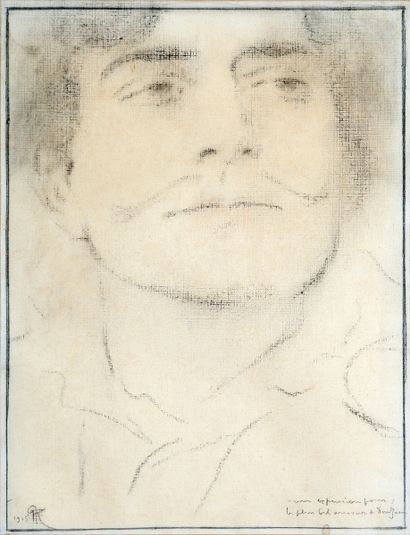 Fernand KHNOPFF (1858-1921)
Une expression pour: le plus bel amour de Don Juan,... Gazette Drouot