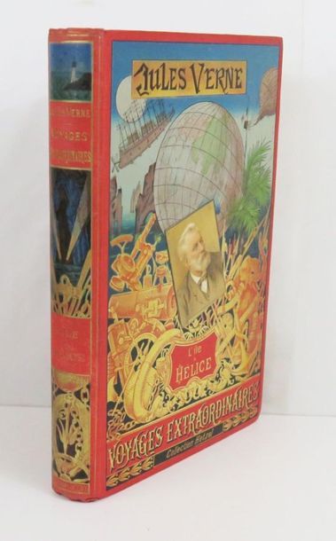 null LOCK (Jules). The Propeller Island. Paris, Hetzel, [1895].

Cardboard box with...
