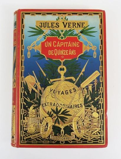null LOCK (Jules). Fifteen-year-old Captain. Paris, Hetzel, [1898-1902].

Gilded...