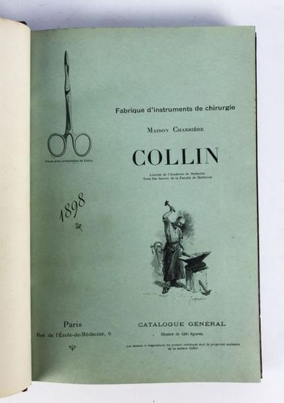 null 33 BIS. COLLIN (Maison Charrière), Factory of surgical instruments. General...