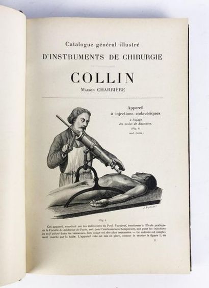 null 33 BIS. COLLIN (Maison Charrière), Factory of surgical instruments. General...