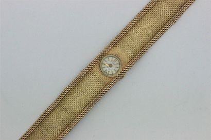 null PARKER- Montre bracelet de dame en or jaune. PB: 50 grs