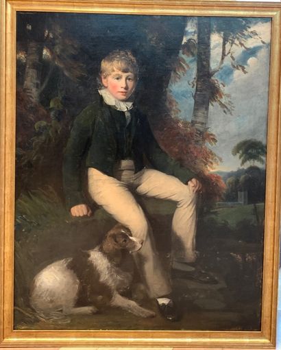 null Entourage de John Constable (1776-1837)

"Portrait en pieds d'un jeune garçon",...
