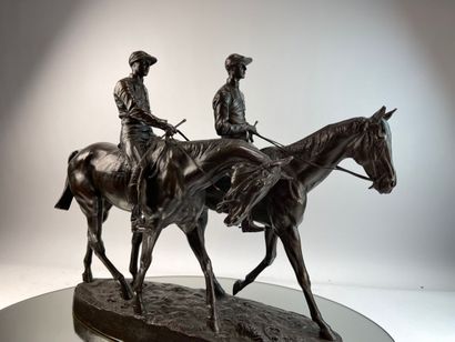 null FREMIET Emmanuel ( 1824 / 1910 )

Chevaux de course et jockeys (1885)

Bronze...