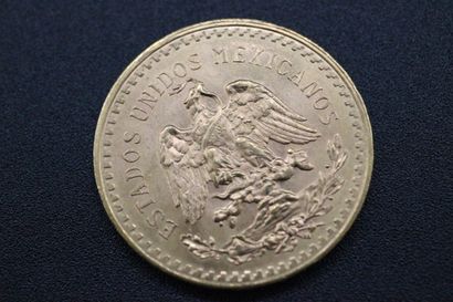null 2 pièces de 50 pesos en or