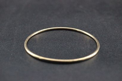 null Yellow gold ring bracelet. 15 grs 