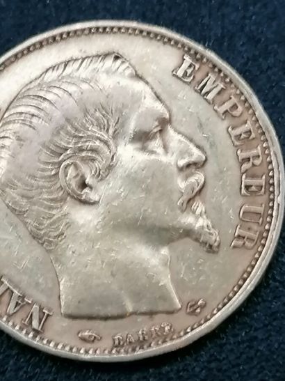 null 1 pièce 20F or Napoléon 1857