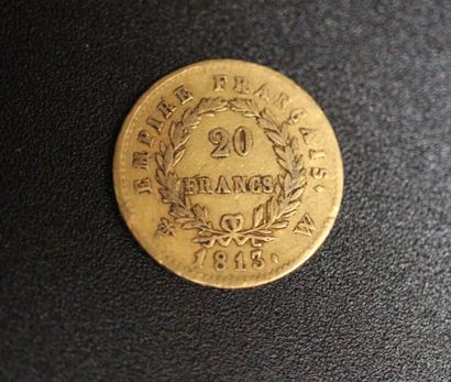 1 piece 20F gold Napoleon Bonaparte 1813