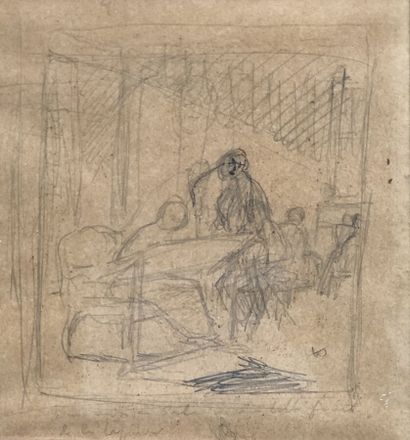 null ABLET William Albert ( 1877 / 1936 )
Drawing in the lead signed of the monogram...