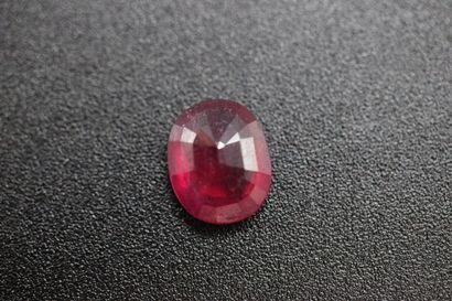 null Treated ruby of 5.50 cts