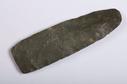 null Green jasper axe and adze from Mali
Neolithic
19.8 and 26 cm