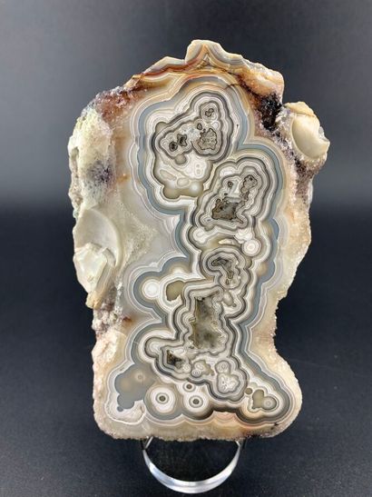 null Agate Crazy Lace (exceptional)
State of Chihuahua, Mexico
14 x 9 cm

A rare,...
