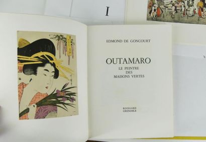 null Japon - GONCOURT (Edmond de) & OUTAMARO. OUTAMARO, le peintre des maisons vertes....