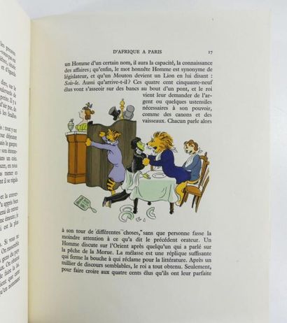 null BALZAC (Honoré de). Scènes éparses. Paris, chez l'éditeur, 1944.

3 vol. in-4...
