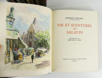 null BERTHOLD-MAHN & DUHAMEL (Georges). Vie et aventures de Salavin. Lausanne, Editions...