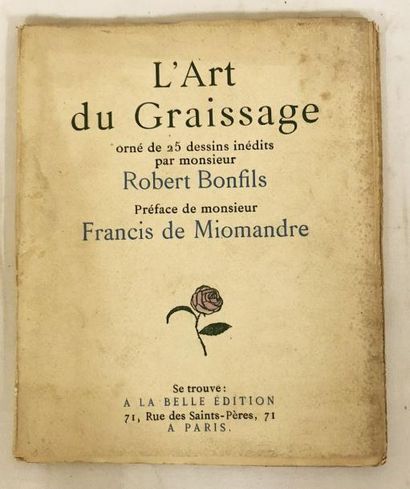 null BONFILS (Robert). L'Art du Graissage orné de 25 dessins inédits par monsieur...