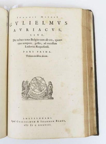 null Danemark - Pays-Bas - MEURS (Johannes van). Historiae Danicae, sive, De Regibus...
