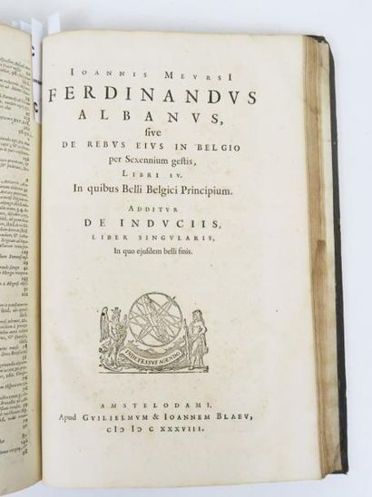 null Danemark - Pays-Bas - MEURS (Johannes van). Historiae Danicae, sive, De Regibus...