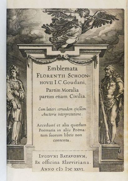 null [RECTIFICATIF] Emblèmes - Florentius SCHOONHOVII. Emblematii Florentii Schoonhovii......
