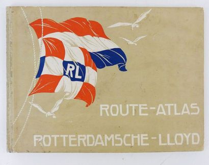 null DE JONGH (G. J. J.). Route-Atlas van den Rotterdmschen Lloyd samengesteld. Druk,...