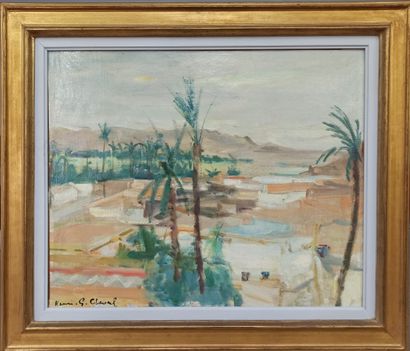 null Henri Georges CHEVAL (1897-1976)
Paysage d'Afrique du Nord
Huile sur toile....