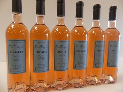 null 6 bouteilles de Domaine Les Magnes Rosé IGP Pays d'Oc Récoltant 2017